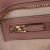Gucci B Gucci Pink Light Pink Calf Leather Small Guccissima Bree Satchel Italy