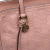 Gucci B Gucci Pink Light Pink Calf Leather Small Guccissima Bree Satchel Italy