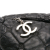 Chanel B Chanel Black Lambskin Leather Leather Quilted Lambskin Hidden Chain Bowler Bag Italy