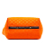 Louis Vuitton B Louis Vuitton Orange with Black Chemical Fiber Fabric Monogram Embossed Neoprene Scuba MM Italy