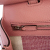 Gucci B Gucci Pink Calf Leather Medium Bamboo Daily Satchel Italy