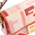 Fendi B Fendi Pink Canvas Fabric Mini Zucca Embroidered Baguette Satchel Italy