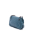Bottega Veneta B Bottega Veneta Blue Nappa Leather Leather Mini Nappa Intrecciato Expandable Chain Crossbody Italy