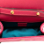 Gucci B Gucci Pink Dark Pink Velvet Fabric Crystal GG Broadway Crossbody Italy