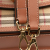 Burberry AB Burberry Brown Beige Coated Canvas Fabric Small House Check Elizabeth Crossbody Italy