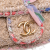 Chanel B Chanel Brown Beige with Multi Straw Natural Material CC Country Flap Italy