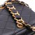 Chanel AB Chanel Black Calf Leather CC Quilted skin Vanity Case with Chain Italy