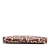 Gucci B Gucci Red Calf Leather Leopard Print Bamboo Clutch Italy
