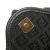 Fendi B Fendi Black Canvas Fabric Zucchino Handbag Italy