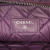 Chanel B Chanel Purple Lambskin Leather Leather Medium Quilted Lambskin Boy O Case Clutch Italy