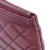 Chanel B Chanel Purple Lambskin Leather Leather Medium Quilted Lambskin Boy O Case Clutch Italy