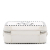 Chanel B Chanel White Caviar Leather Leather Small Caviar Striped CC Filigree Vanity Case Italy