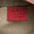 Gucci AB Gucci Red Calf Leather Mini GG Charm Dome Satchel Italy