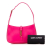 Saint Laurent B Saint Laurent Pink Hot Pink Calf Leather Smooth Le 5 a 7 Shoulder Bag Italy