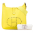 Hermès AB Hermès Yellow Calf Leather Epsom Evelyne III 33 France