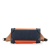 Celine B Celine Orange with Multi Calf Leather Nano Tricolor Luggage Tote Italy