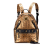 MCM B MCM Gold Coated Canvas Fabric Small Visetos Metallic Studded Stark Backpack Korea, South