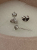 Atelier du diamant Boucles d'oreilles en or blanc et diamant neuves