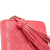 Chanel Pink CC Quilted Lambskin Double Stitch Tassel Wallet On Chain Italy