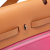 Hermès B Hermès Pink with Brown Canvas Fabric Toile Herbag Zip 39 France