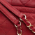 Chanel B Chanel Red Calf Leather Large Aged skin Chic Quilt Flap Italy