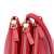 Celine B Celine Red Lambskin Leather Leather Small Lambskin Trio Crossbody Italy