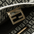 Fendi B Fendi Black with White Canvas Fabric Zucchino Tote Italy