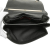 Valentino B Valentino Black Calf Leather Bow Flap Clutch On Chain Italy