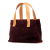 Celine B Celine Red Bordeaux Suede Leather C Macadam Handbag Italy