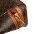 Celine B Celine Brown Coated Canvas Fabric Macadam Vanity Bag Italy