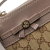 Gucci B Gucci Brown Beige Canvas Fabric GG Mayfair Crossbody Italy