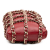 Chanel AB Chanel Red Lambskin Leather Leather Lambskin Tech Me Out Clutch With Chain Italy