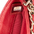 Chanel AB Chanel Red Lambskin Leather Leather Lambskin Tech Me Out Clutch With Chain Italy
