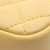 Chanel AB Chanel Yellow Light Yellow Lambskin Leather Leather Quilted Lambskin Side Packs Flap France