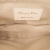 Christian Dior AB Dior White Canvas Fabric Mini Oblique Saddle Bag Italy