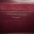 Saint Laurent B Saint Laurent Red Burgundy Calf Leather Medium Betty Crossbody Italy