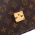 Louis Vuitton Pochette Métis Canvas Flap Crossbody Brown