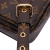 Louis Vuitton Pochette Métis Canvas Flap Crossbody Brown