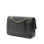 Chanel B Chanel Black Caviar Leather Leather Medium Classic Caviar Double Flap France