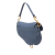 Christian Dior AB Dior Blue Goatskin Leather Saddle Bag Italy