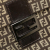 Fendi B Fendi Brown Dark Brown Canvas Fabric Zucchino Crossbody Italy