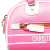 Christian Dior AB Dior Pink Hot Pink Calf Leather Micro Dior Vibe Zip Bowling Bag Italy