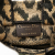 Christian Dior B Dior Brown Beige Canvas Fabric Mizza Mini Embroidered Leopard Vertical Book Tote Italy