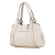 Gucci B Gucci White Calf Leather Guccissima New Ladies Tote Italy