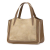 Loewe B LOEWE Brown Beige Suede Leather Handbag Spain