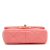 Chanel AB Chanel Pink Lambskin Leather Leather Mini Lambskin Pending CC Flap Italy