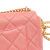 Chanel AB Chanel Pink Lambskin Leather Leather Mini Lambskin Pending CC Flap Italy