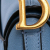Christian Dior AB Dior Blue Light Blue Goatskin Leather Micro Saddle Bag Italy