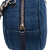 Chanel AB Chanel Blue Denim Denim Fabric 19 Round Clutch with Chain Italy