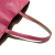 Hermès B Hermès Pink Dark Pink with Brown Calf Leather Clemence Double Sens 36 France